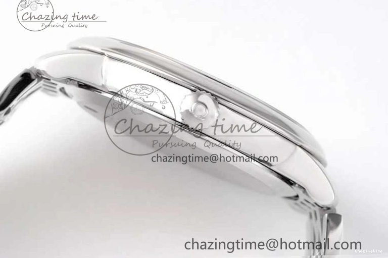 0524 De Ville SS DIWF 1:1 Best Edition Deep Blue Dial SS Markers on SS Bracelet MIYOTA Thermal 7849
